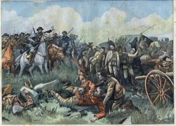 Burenkrieg: Britische Niederlage bei Tweebosch am 7. März