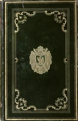 Buchbindung mit dem Wappen von Napoleon Bonaparte (1769-1821)