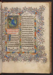 Stundenbuch, Add MS 32454 f.9r, Frankreich