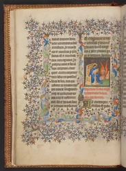 Stundenbuch, Add MS 32454 f.9v, Frankreich