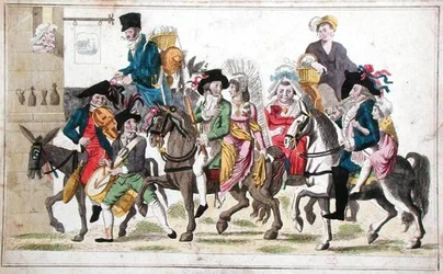 Hochzeitsprozession, ca. 1820-30