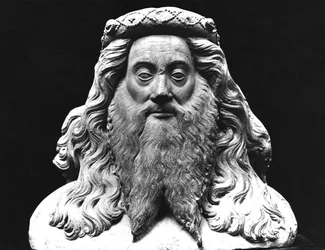 Büste von der Grabstatue von Jean II de Vienne (gest. 1435), Seigneur von Pagny, genannt mit dem langen Bart, Original aus dem 15. Jahrhundert