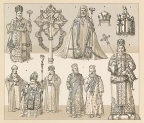 Byzantinische und Abessinische Tracht