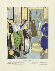 Cabaret Caucasien, aus Art-Gout-Beaute, veröffentlicht 1920er