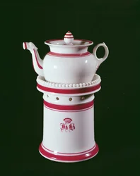 Kaffeekanne aus dem Besitz von Honoré de Balzac (1799-1850) (Porzellan)