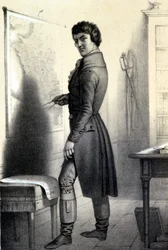 Carnot oder der Große Carnot (1753 - 1823) - in „Galerie historique de la Revolution francaise“ von Albert Maurin