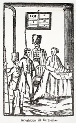 Verhaftung der Kartusche