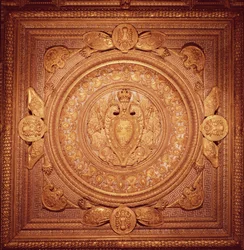 Decke aus dem Schlafzimmer von Heinrich II.