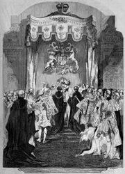 Zeremonie des Hosenbandordens, Schloss Windsor (England)