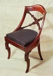 Stuhl, Louis-Philippe-Periode (Holz)