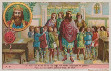 Karl der Große, Gründer des Karolingischen Reiches (768-814)