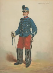 Berittener Jäger