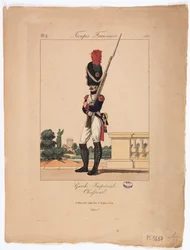 Chasseur der kaiserlichen Garde, französische Truppen Nr. 4