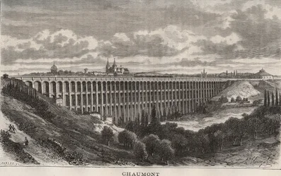 Chaumont - Haute-Marne - Gravur in 