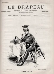 Chez Nus - Titelblatt von „Die Flagge - Monitor der Liga der Patrioten“ - 4. Oktober