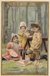 Picknick der Kinder