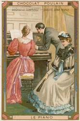 Chocolat Poulain Handelskarte