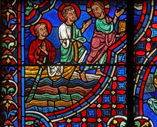 Christus - geht auf dem Wasser