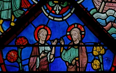 Christus beauftragt den Heiligen Thomas
