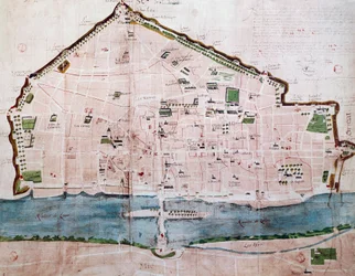 Stadtplan von Orléans, Frankreich