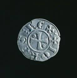 Münze von Johann von Brienne (ca. 1170-1237)