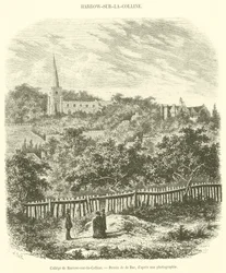 Harrow School auf dem Hügel