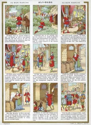 Comicstrip - Ali-Baba