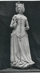 Kopie einer Statue von Isabella von Bayern (1371-1435)
