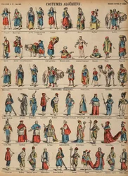 Kostüme aus Algerien und Italien