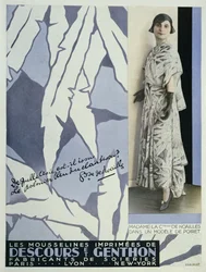 Gräfin Anna de Noailles (1876-1933) aus Vogue, 1930