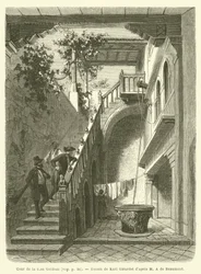 Hof der Casa Goldoni