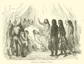 Tod von General Hoche (Gravur)