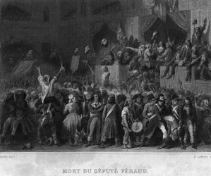 Tod des Abgeordneten Jean Féraud (1764-1795) - in „Revolution française“ von Thiers