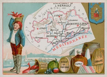 Departement Hérault in Südfrankreich