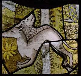 Detail aus der Anbetung der Könige, ursprünglich aus St. Vivien, Rouen
