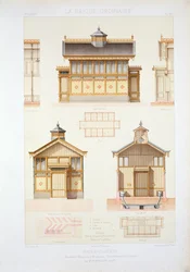 Entwürfe für Bahnsteig-WCs