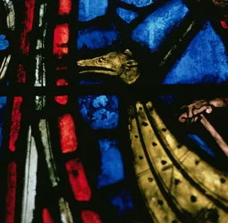 Detail aus einem der Fenster