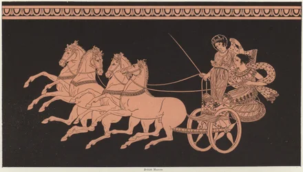 Detail der griechischen Keramik (Detail)