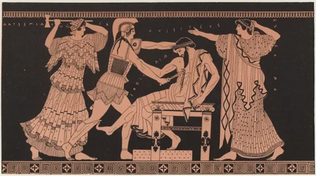 Detail griechischer Keramik