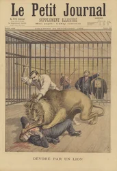 Von einem Löwen verschlungen