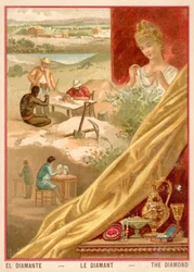 Diamanten (Chromolitho)