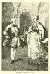 Diderot und Katharina II