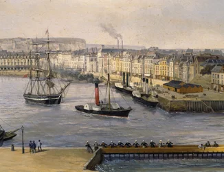 Hafen von Dieppe