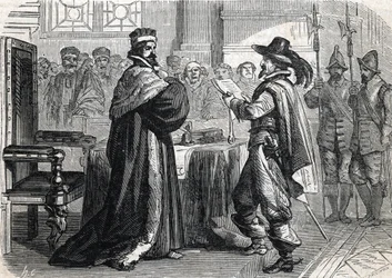 Achter Religionskrieg, Tag der Barrikaden - (Gravur) 1864