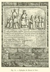Epitaph von Simon der Türke