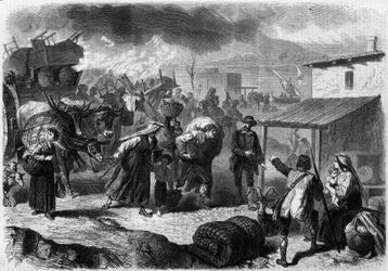 Ausbruch des Vesuvs, Italien