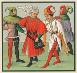 Kostüme des europäischen Mittelalters