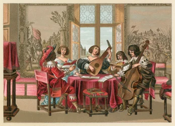 Europa, Kostüm des 17. Jahrhunderts