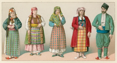 Europäisches Türkei-Kostüm