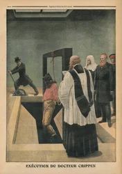Hinrichtung von Doktor Crippen, Illustration aus 